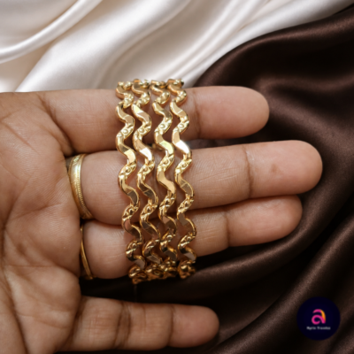 panchaloga impon OG VINTAGE LOOK TWISTED bangle (size 2.4)