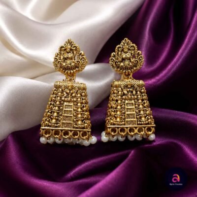 Divine Antique Temple Earrings