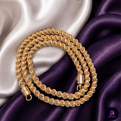 Panchaloga Impon unpolish (24 inch ,10 savaran ) murruku chain
