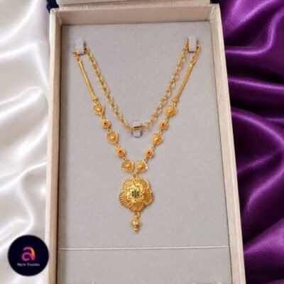 🌸Floral Pendant Necklace Set