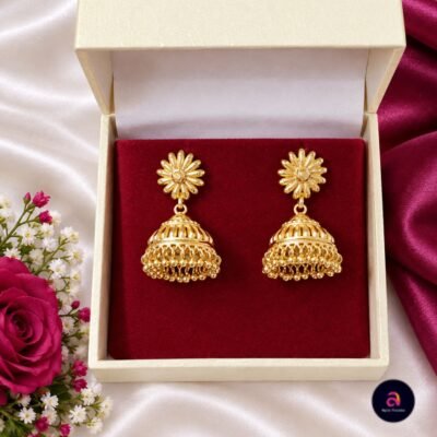 gold-plated-jhummka