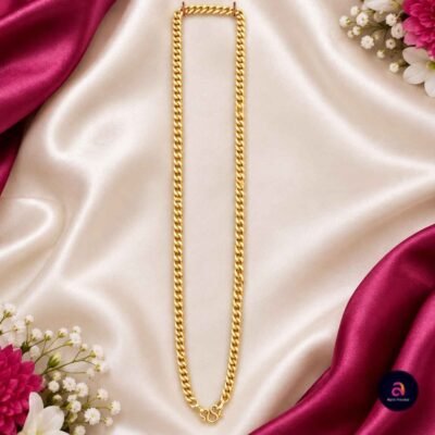 panchaloga impon short  gents chain 20 inch