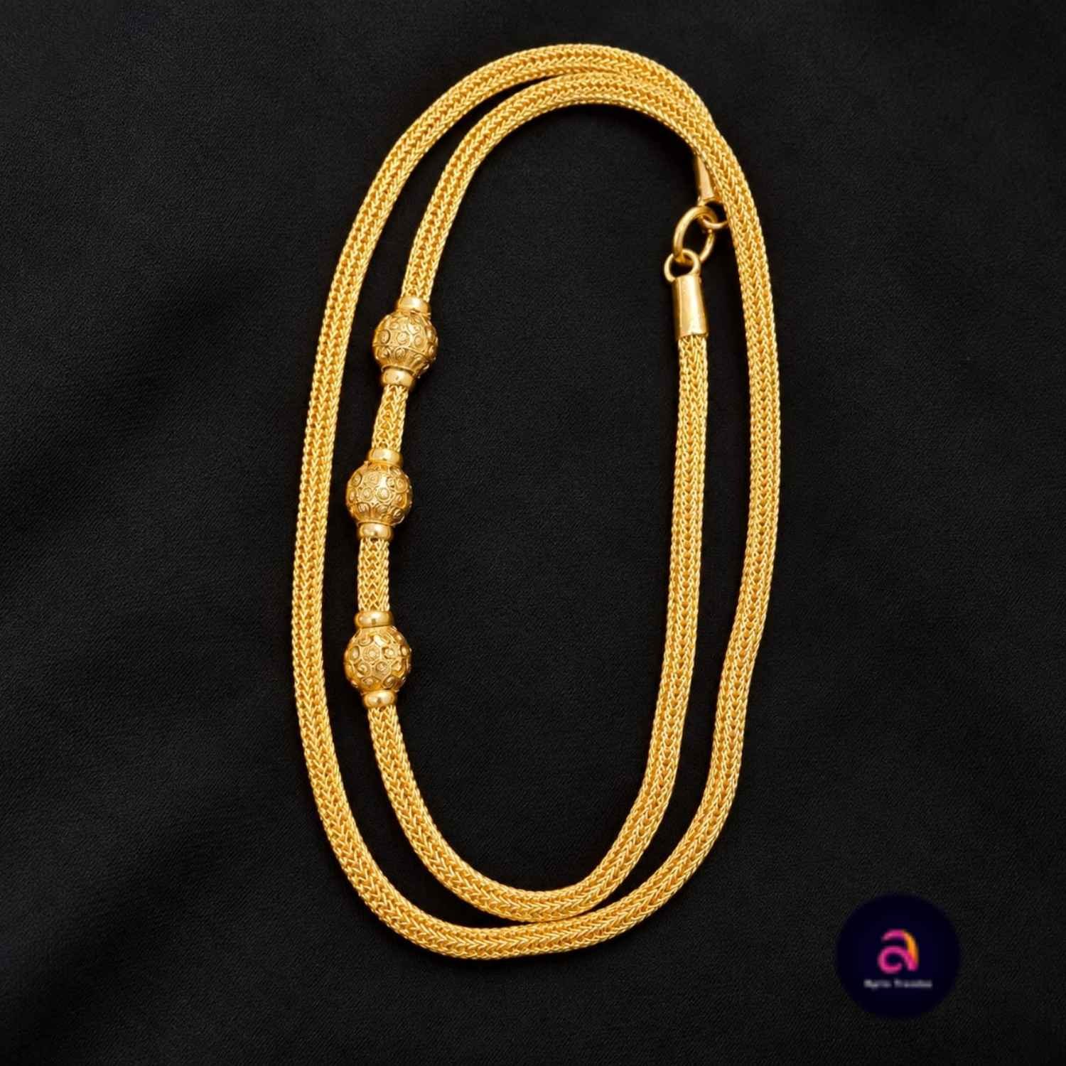 premium foaming 3 balls mugappu chain