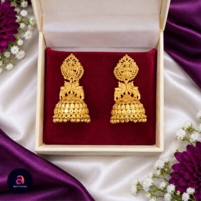 lakshmi amman jhumkka foaming stud